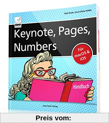 Keynote, Pages, Numbers Handbuch - für macOS und iOS sowie iCloud; alle Themen praxisnah für Mac, iPad und iPhone