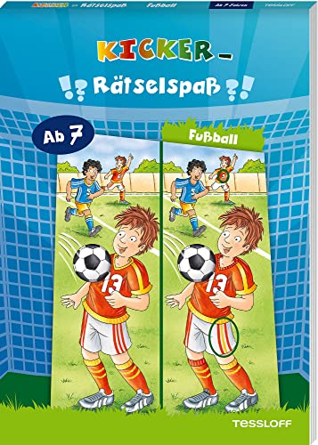 Kicker-Rätselspaß. Fußball: Rätseln für Kinder ab 7 Jahren (Malbücher und -blöcke)