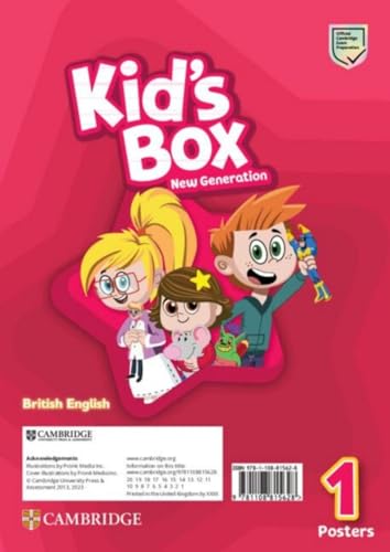 Kid's Box New Generation: Level 1. Posters von Klett Sprachen GmbH