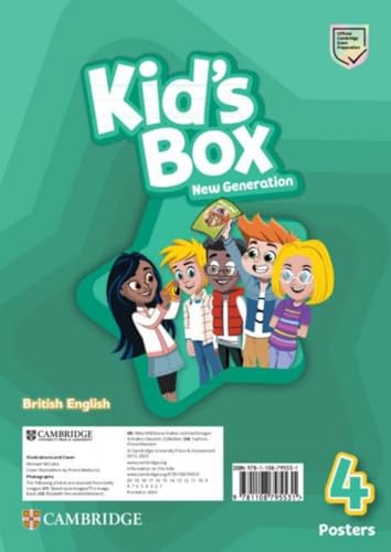 Kid's Box New Generation: Level 4. Posters von Klett Sprachen GmbH