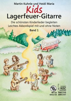 Kids Lagerfeuer-Gitarre von Acoustic Music Books
