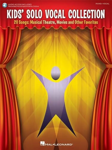 Kids' Solo Vocal Collection (Book/CD): Noten, CD für Gesang: 20 Songs: Musical Theatre, Movies and Other Favorities, Piano,Vocal von HAL LEONARD