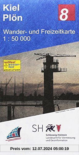 Kiel - Plön 1:50 000: Wander- und Freizeitkarte