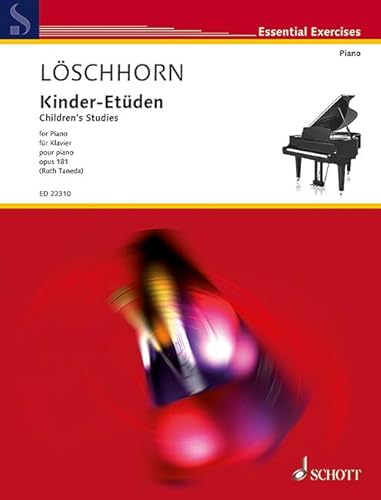 Kinder-Etüden: op. 181. Klavier.: op. 181. piano. (Essential Exercises)