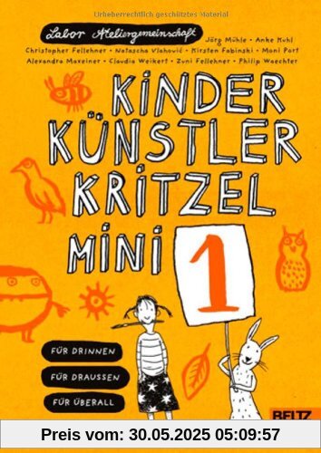 Kinder Künstler Kritzelmini 1: Für drinnen, für draußen, für überall