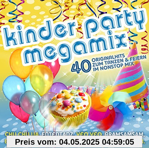 Kinder Party Megamix - Die CD für den Geburtstag, Fasching und die Kinderparty Kinder Party Megamix - Die CD für den Geburtstag, Fasching und die Kinderparty