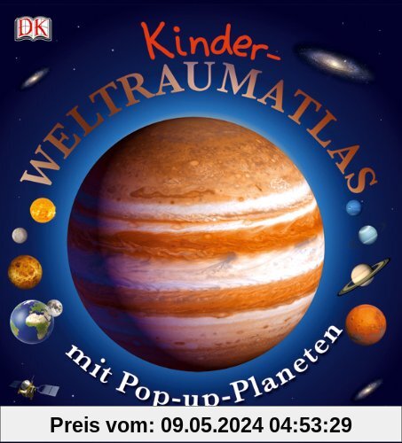 Kinder-Weltraumatlas mit Pop-up-Planeten