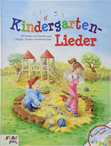 Kindergarten-Lieder: Buch mit CD von Kinderland - mit Noten und Texten zum Singen, Tanzen und Mitmachen Kindergarten-Lieder: Buch mit CD von Kinderland - mit Noten und Texten zum Singen, Tanzen und Mitmachen