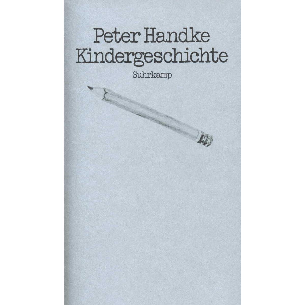 Kindergeschichte Kindergeschichte von Suhrkamp Verlag