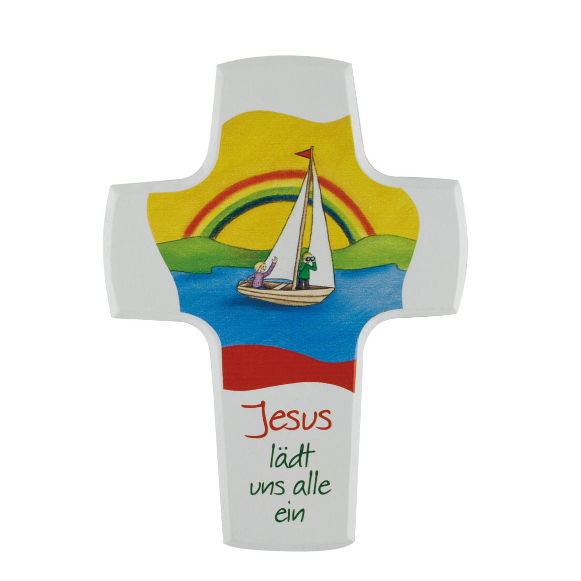 Kinderholzkreuz - Jesus lädt uns alle ein (1 Stück) von Butzon und Bercker