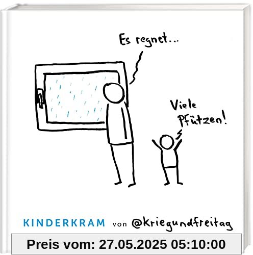 Kinderkram von @kriegundfreitag: Es regnet - viele Pfützen! | Über das (anstrengende) Leben mit einem Zweijährigen