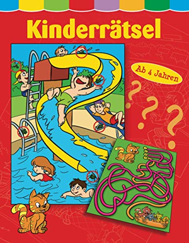 Kinderrätsel: Knifflige und spannende Rätsel für Kinder ab 4 Jahren von Komet Verlag