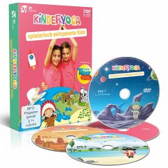 Kinderyoga, 3 DVD-Videos + 1 Audio-CD von 5W Verlag