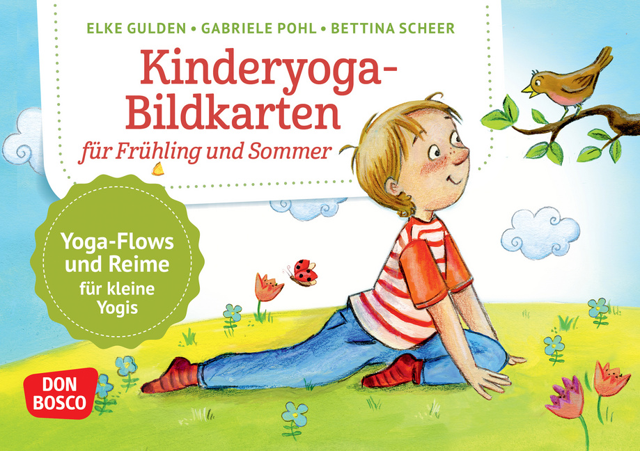 Kinderyoga-Bildkarten für Frühling und Sommer von Don Bosco Medien