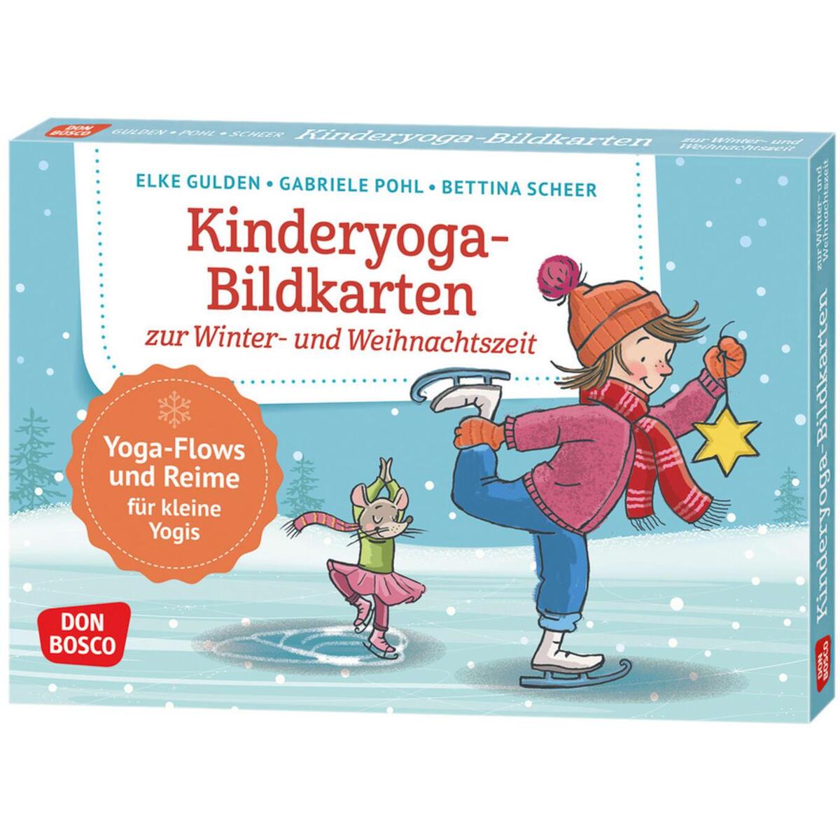 Kinderyoga-Bildkarten zur Winter- und Weihnachtszeit von Don Bosco