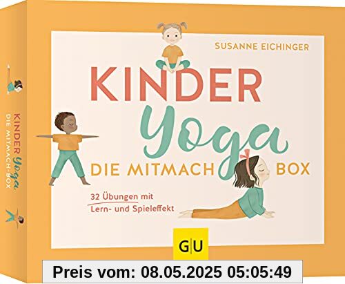 Kinderyoga – Die Mitmach-Box: 32 Übungen mit Lern- und Spieleffekt (GU Buch plus Partnerschaft & Familie)