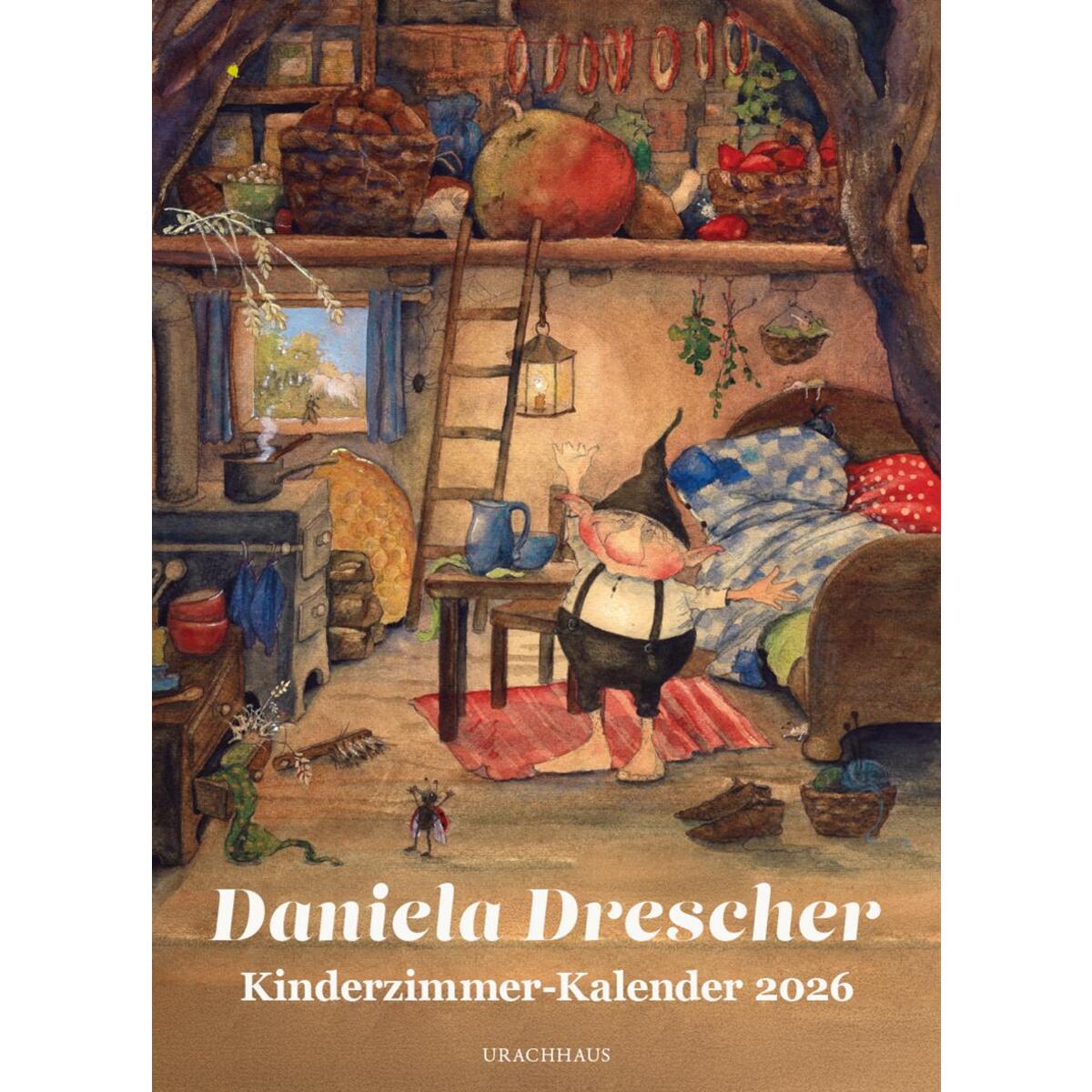 Kinderzimmer-Kalender 2026 'Wichtelwelten' Kinderzimmer-Kalender 2026 'Wichtelwelten' von Urachhaus/Geistesleben