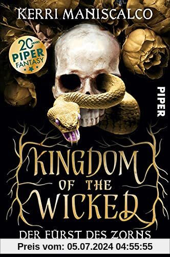 Kingdom of the Wicked – Der Fürst des Zorns (Kingdom of the Wicked 1): Eine düster-romantische Enemies-to-Lovers-Geschichte, die man nicht aus der Hand legen kann