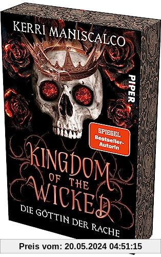 Kingdom of the Wicked – Die Göttin der Rache (Kingdom of the Wicked 3): Mit limitiertem Farbschnitt | Die Booktok-Sensation - prickelnde Romantasy, die süchtig macht