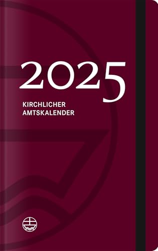 Kirchlicher Amtskalender 2025 – rot von Evangelische Verlagsanstalt