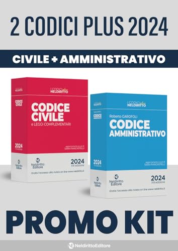 Kit Codici Plus: Civile-Amministrativo (I codici Neldiritto plus) von Neldiritto Editore