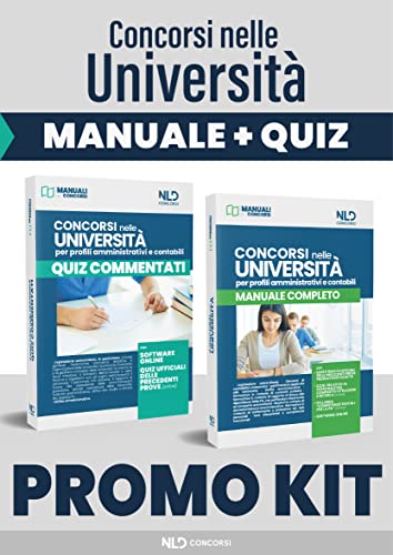 Kit Concorsi nelle Università: Manuale completo-Quiz commentati. Nuova ediz. Con software di simulazione von Nld Concorsi