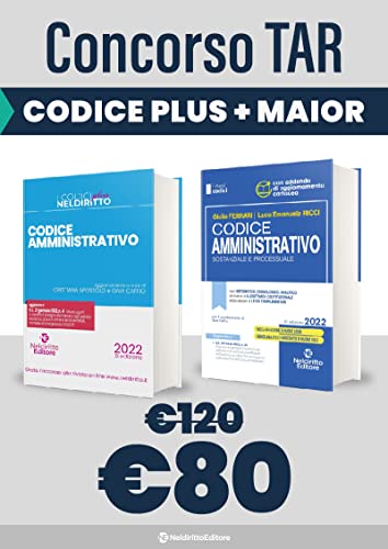 Kit TAR 2023: Codice Amministrativo Plus-Codice amministrativo sostanziale e processuale von Neldiritto Editore