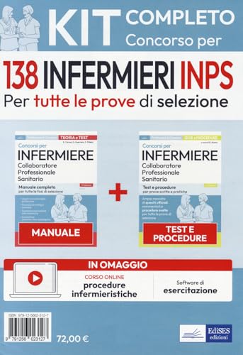 Kit concorso per 138 infermieri INPS. Manuale, test e procedure per tutte le prove di selezione. Con software di simulazione Kit concorso per 138 infermieri INPS. Manuale, test e procedure per tutte le prove di selezione. Con software di simulazione von Edises professioni & concorsi