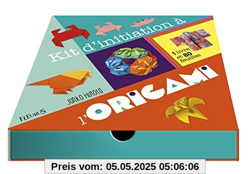 Kit d'initiation à l'origami : Avec 80 feuilles Kit d'initiation à l'origami : Avec 80 feuilles