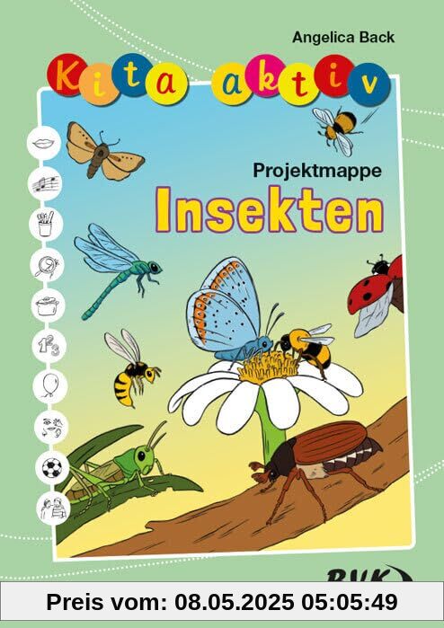 Kita aktiv Projektmappe Insekten (Kita aktiv: alle Bildungsbereiche, inkl. U3) | Kita-Sommermaterial 2024