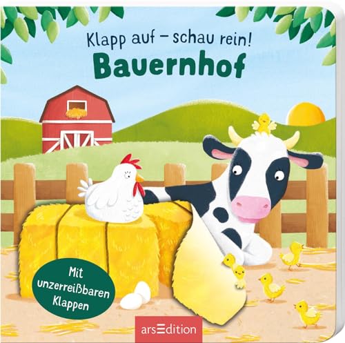 Klapp auf – schau rein: Bauernhof: Mit unzerreißbaren Klappen | Erster Entdeckerspaß für Kinder ab 12 Monaten Klapp auf – schau rein: Bauernhof: Mit unzerreißbaren Klappen | Erster Entdeckerspaß für Kinder ab 12 Monaten