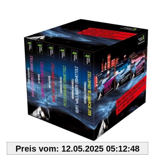 Klassik Radio Krimi-Edition-Box - Die besten Ermittler aller Zeiten: Das fünfte Zeichen / Mord auf Raten / Die falsche Fährte / Ausgelöscht / Flucht / Haut, 36 CDs Klassik Radio Krimi-Edition-Box - Die besten Ermittler aller Zeiten: Das fünfte Zeichen / Mord auf Raten / Die falsche Fährte / Ausgelöscht / Flucht / Haut, 36 CDs