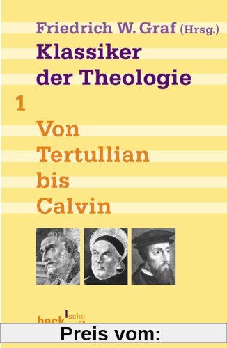 Klassiker der Theologie Bd. 1: Von Tertullian bis Calvin