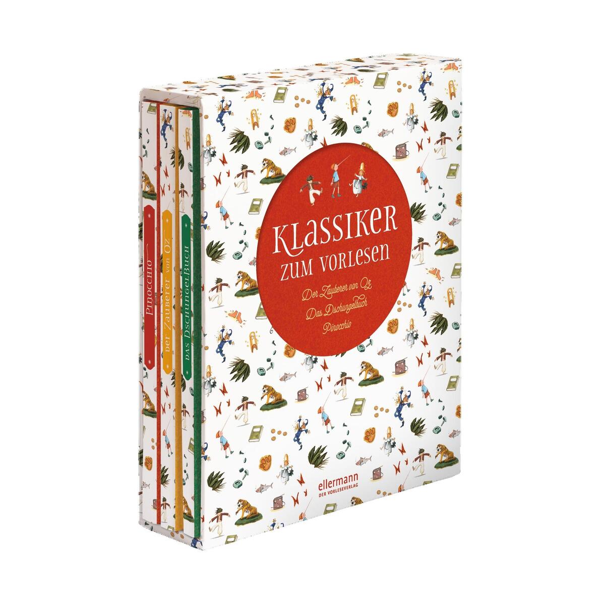 Klassiker zum Vorlesen. Das Dschungelbuch. Der Zauberer von Oz. Pinocchio Klassiker zum Vorlesen. Das Dschungelbuch. Der Zauberer von Oz. Pinocchio von Ellermann