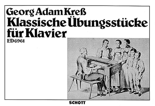 Klassische Übungsstücke: Klavier.