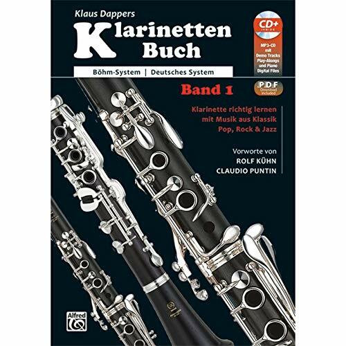 Klaus Dappers Klarinettenbuch (Book & CD): Für Böhm-System und Deutsches System - Klarinette r...
