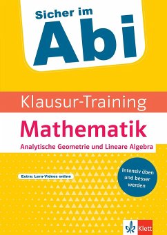 Klausur-Training - Mathematik Analytische Geometrie und Lineare Algebra von Klett Lerntraining