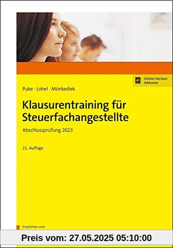 Klausurentraining für Steuerfachangestellte: Abschlussprüfung 2023