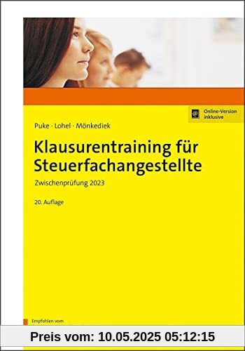 Klausurentraining für Steuerfachangestellte: Zwischenprüfung 2023