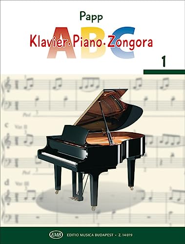 Piano-ABC Piano Tutor for Beginners - Individuals or Groups -Using European Children's and Folk Songs 1