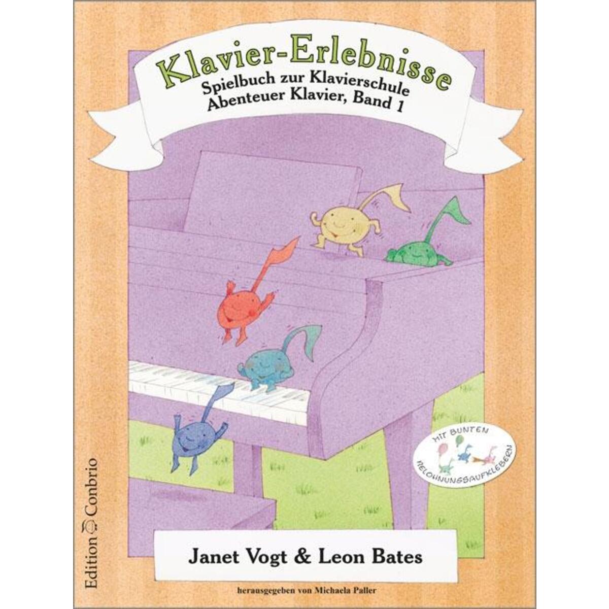 Klavier-Erlebnisse Spielbuch zur Schule 1 Klavier-Erlebnisse Spielbuch zur Schule 1 von Edition Conbrio