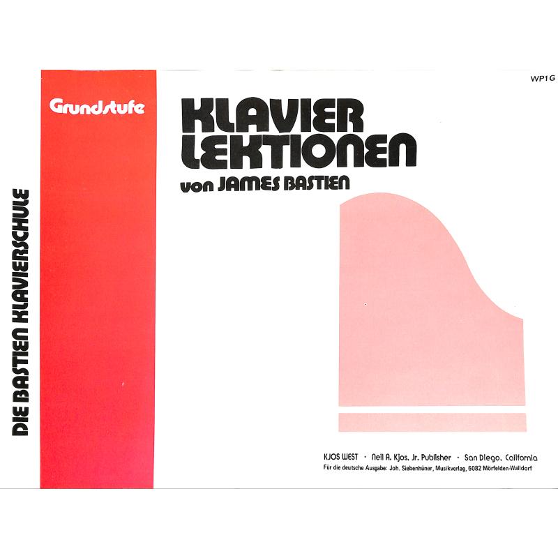 Klavier Lektionen - Grundstufe Klavier Lektionen - Grundstufe