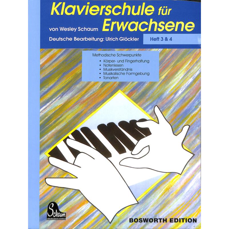 Klavierschule für Erwachsene 3 + 4