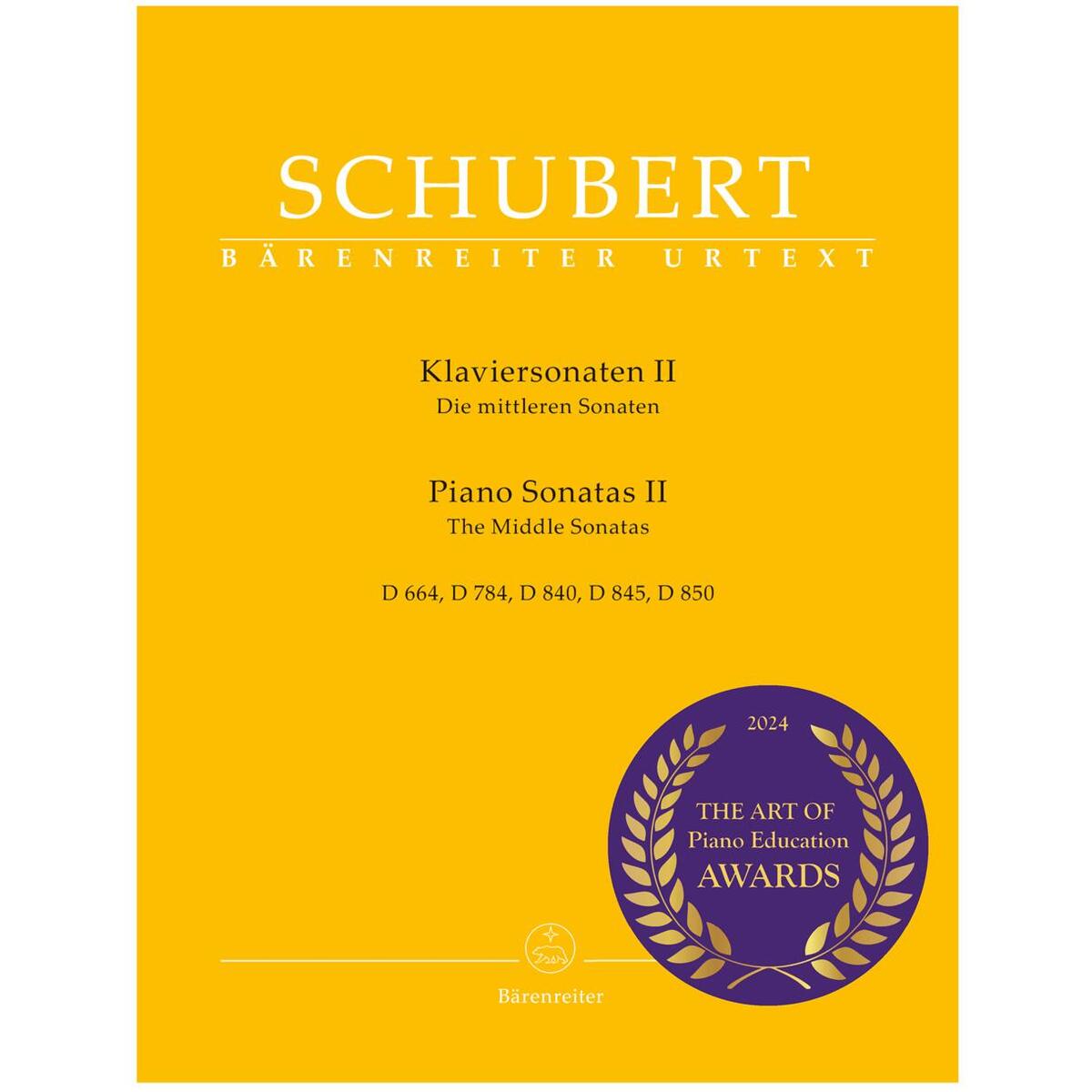 Klaviersonaten II -Die mittleren Sonaten- von Baerenreiter-Verlag
