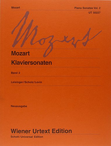 Klaviersonaten: Nach den Quellen. Band 2. Klavier. (Wiener Urtext Edition, Band 2)