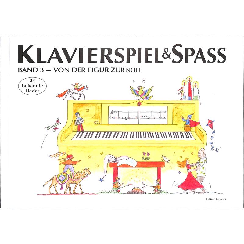 Klavierspiel + Spaß für Kinder Eltern und Großeltern 3 | Von der Figur zur Note