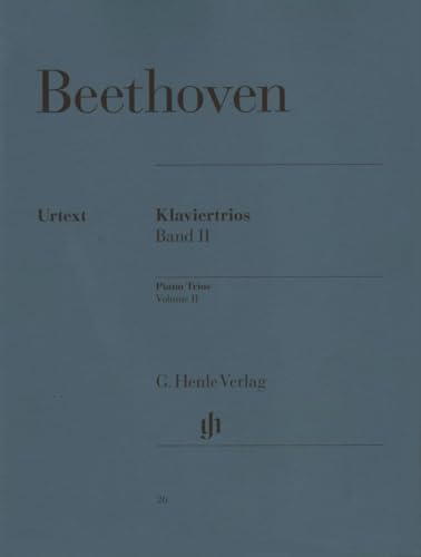 Klaviertrios Bd 2. Violine, Violoncello, Klavier: Instrumentation: Piano Trios (G. Henle Urtext-Ausgabe)