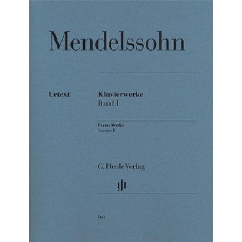 Klavierwerke 1 Klavierwerke 1