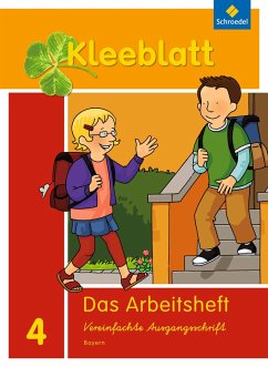 Kleeblatt. Das Sprachbuch 4. Arbeitsheft. Bayern von Schroedel / Westermann Bildungsmedien