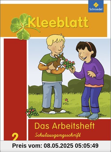 Kleeblatt. Das Sprachbuch - Ausgabe 2014 Bayern: Arbeitsheft 2 SAS + Beilage Wörterkasten
